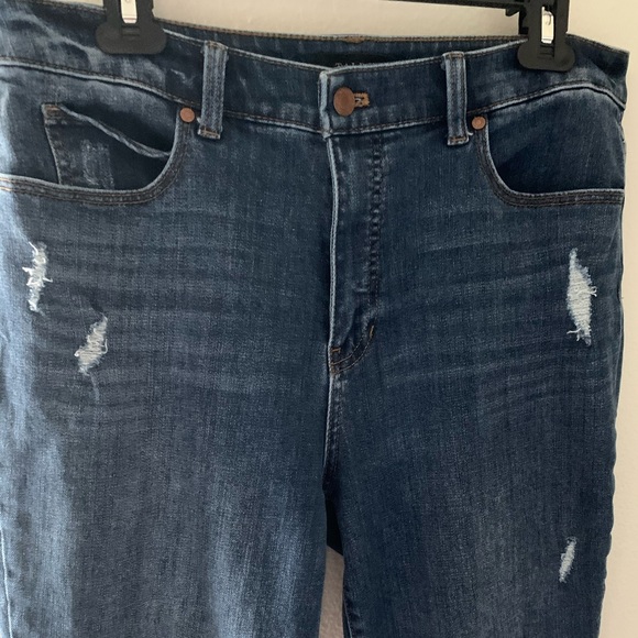 Talbots Flawless Five Pocket Slim Straight Jeans - Picture 3 of 8